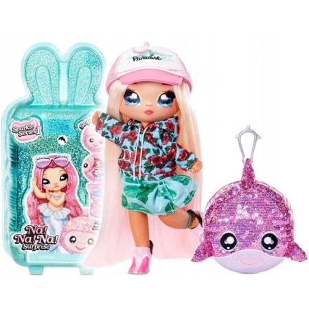 NaNaNa Surprise Sparkle Lalka Krysta Splash Delfin